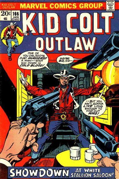 Kid Colt Outlaw #166 (1973)