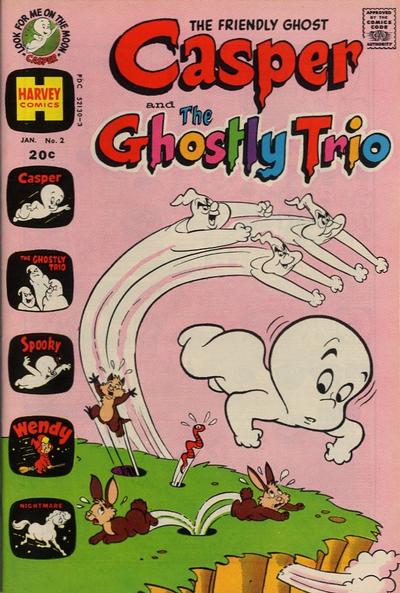 Casper and the Ghostly Trio #2 (1973)