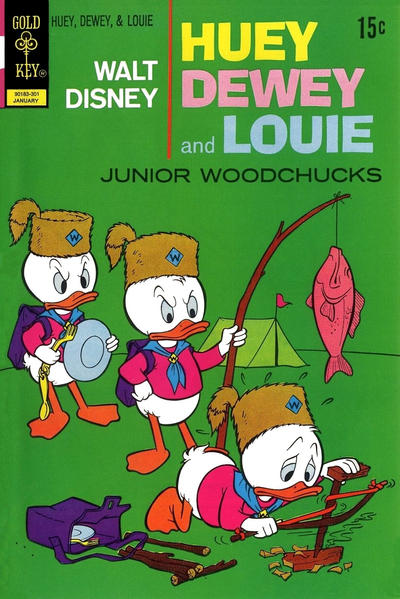 Walt Disney Huey, Dewey and Louie Junior Woodchucks #18 (1973)