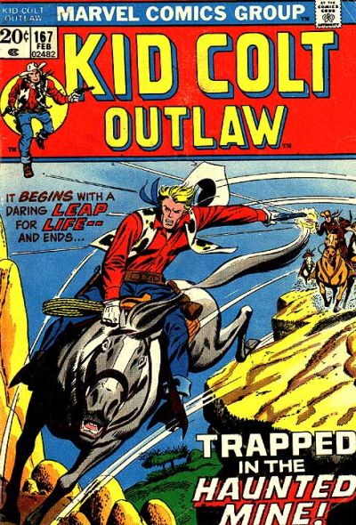 Kid Colt Outlaw #167 (1973)