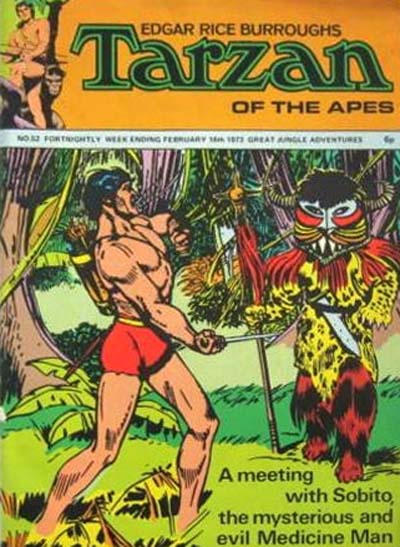 Edgar Rice Burroughs Tarzan of the Apes [Second Series] #52 (1973)