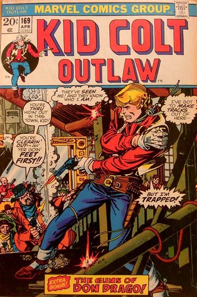 Kid Colt Outlaw #169 (1973)