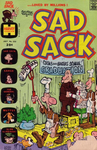 Sad Sack Comics #233 (1973)