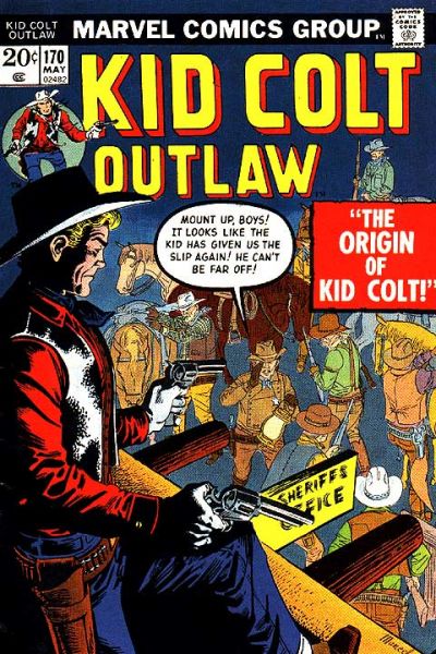 Kid Colt Outlaw #170 (1973)