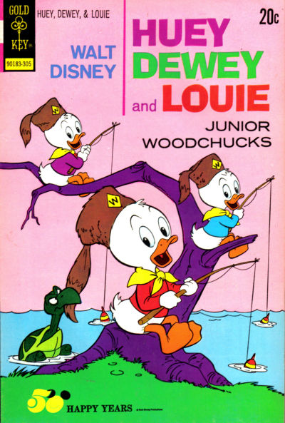 Walt Disney Huey, Dewey and Louie Junior Woodchucks #20 (1973)