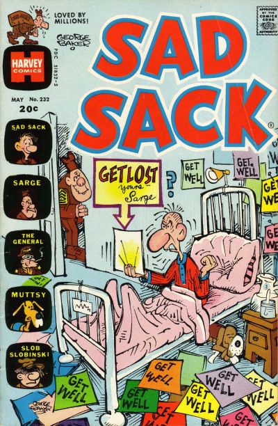 Sad Sack Comics #232 (1973)