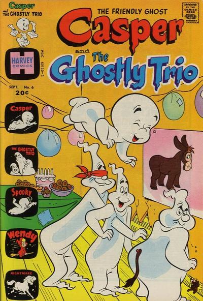 Casper and the Ghostly Trio #6 (1973)