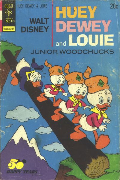 Walt Disney Huey, Dewey and Louie Junior Woodchucks #21 (1973)
