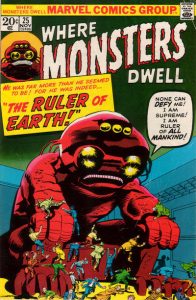 Where Monsters Dwell #25 (1973)