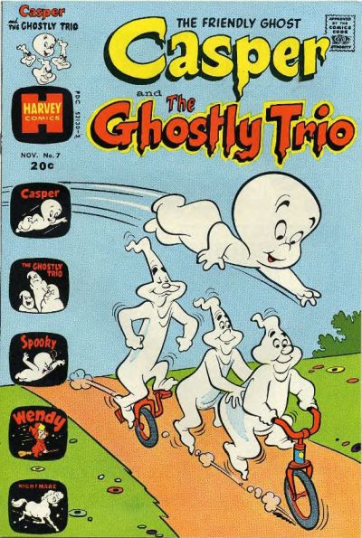 Casper and the Ghostly Trio #7 (1973)
