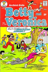 Archie's Girls Betty and Veronica #216 (1973)