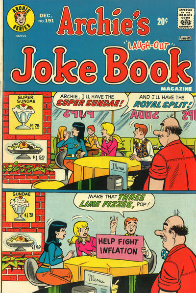 Archie's Joke Book Magazine #191 (1973)