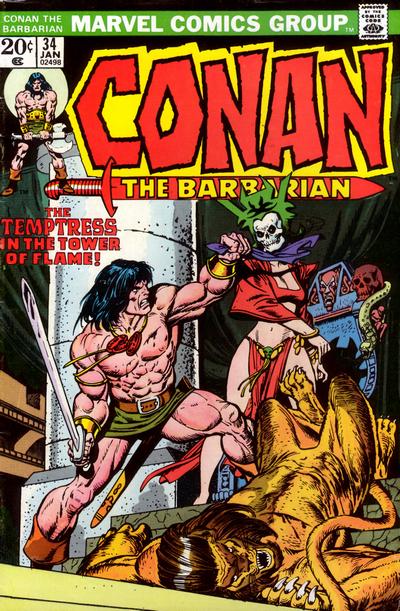 Conan the Barbarian #34 (1974)