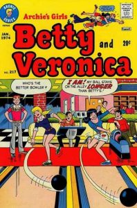 Archie's Girls Betty and Veronica #217 (1974)