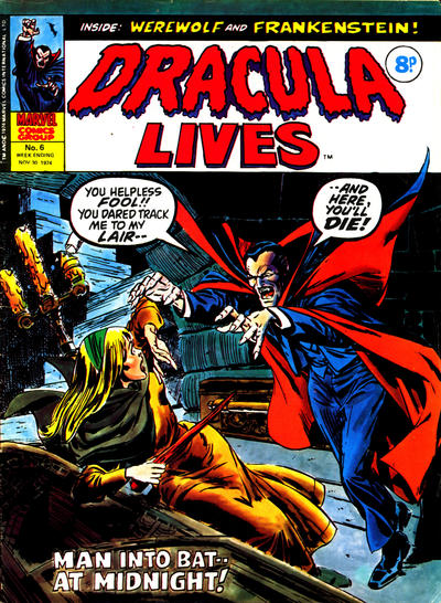 Dracula Lives #6 (1974)