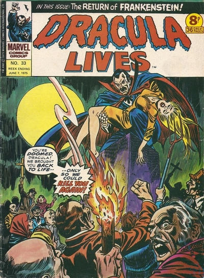 Dracula Lives #33 (1974)
