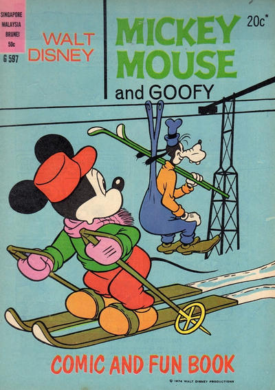 Walt Disney's Giant Comics #597 (1974)