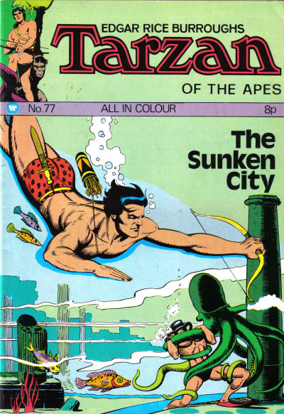 Edgar Rice Burroughs Tarzan of the Apes [Second Series] #77 (1974)