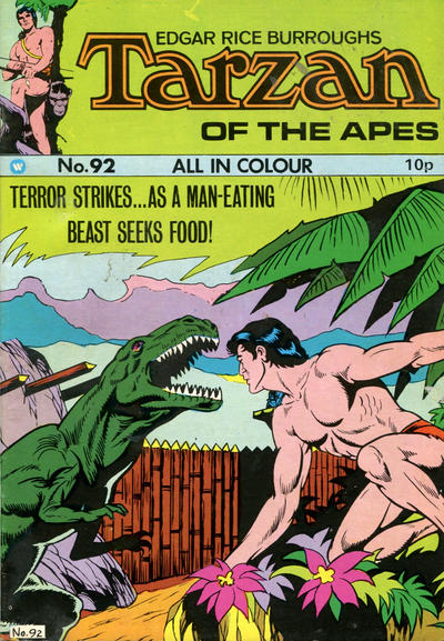 Edgar Rice Burroughs Tarzan of the Apes [Second Series] #92 (1974)