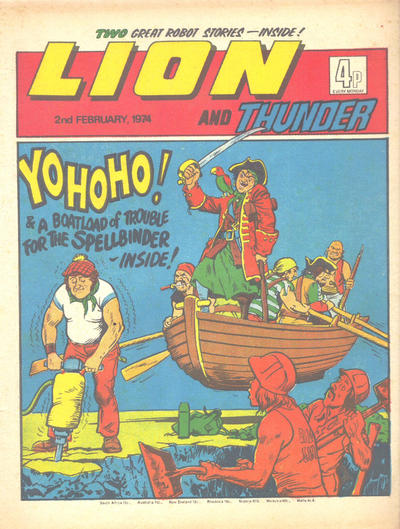 Lion and Thunder #2 February 1974 (1974)