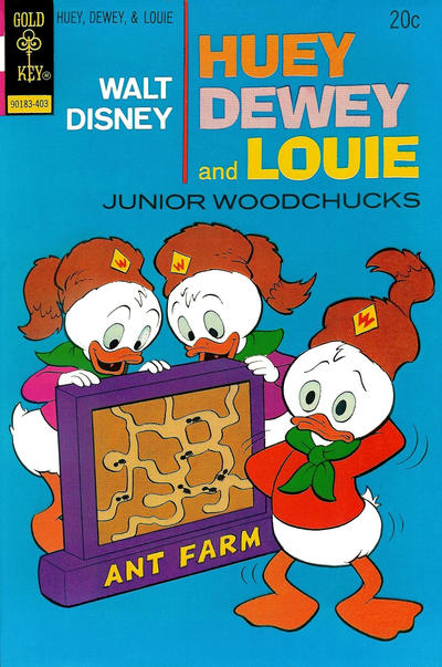 Walt Disney Huey, Dewey and Louie Junior Woodchucks #25 (1974)