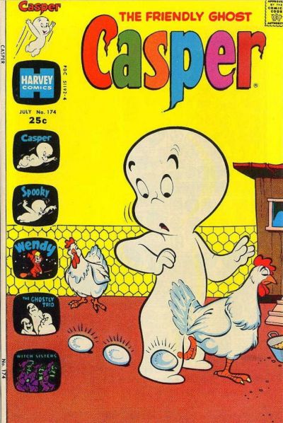 The Friendly Ghost, Casper #174 (1974)