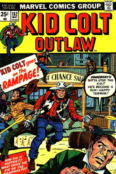 Kid Colt Outlaw #182 (1974)