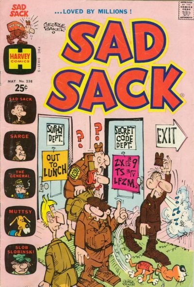 Sad Sack Comics #238 (1974)