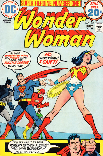 Wonder Woman #212 (1974)