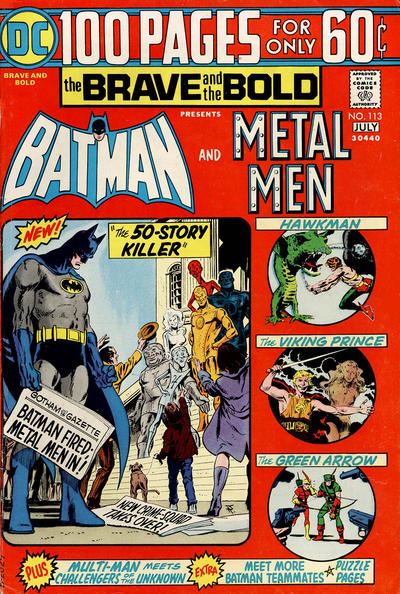 The Brave and the Bold #113 (1974)