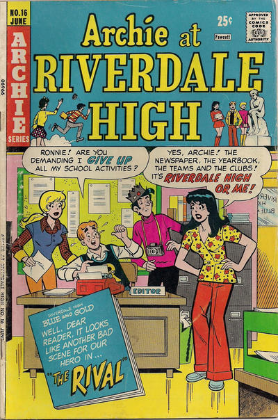 Archie at Riverdale High #16 (1974)