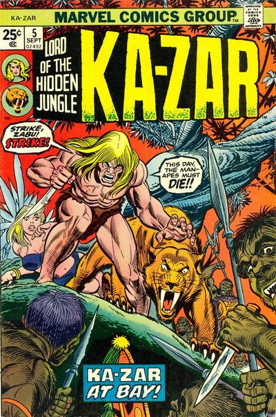 Ka-Zar #5 (1974)