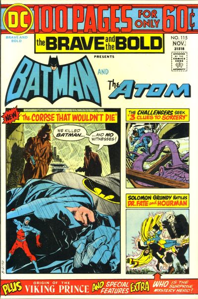 The Brave and the Bold #115 (1974)