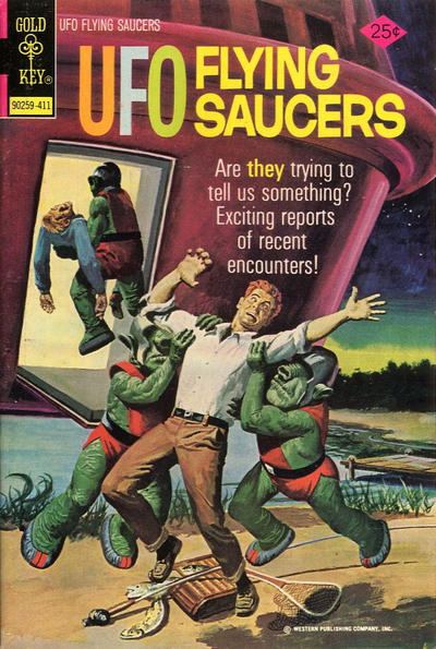 UFO Flying Saucers #4 (1974)