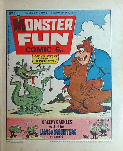 Monster Fun Comic #21 (1975)