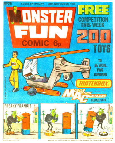 Monster Fun Comic #25 (1975)