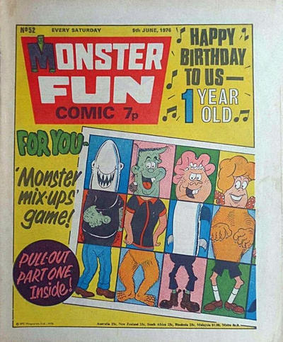 Monster Fun Comic #52 (1975)