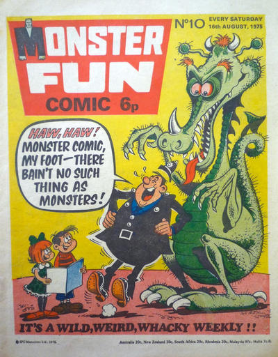 Monster Fun Comic #10 (1975)