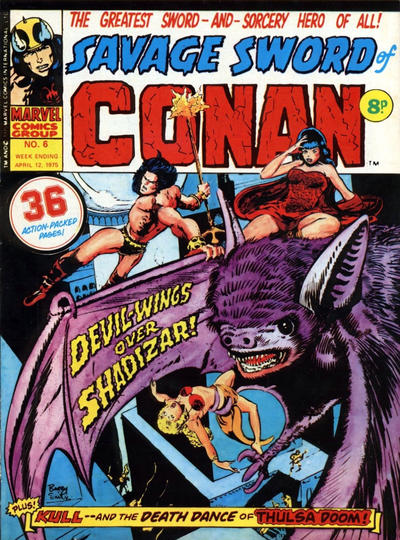 Savage Sword of Conan #6 (1975)