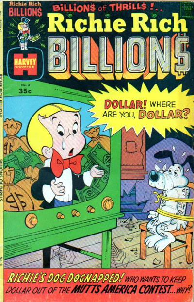 Richie Rich Billions #3 (1975)