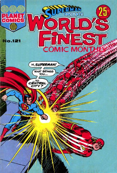 Superman Presents World's Finest Comic Monthly #121 (1975)