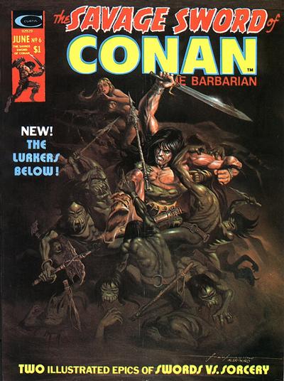 The Savage Sword of Conan #6 (1975)
