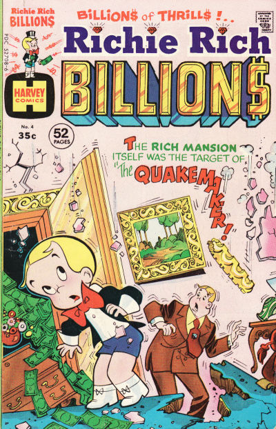 Richie Rich Billions #4 (1975)