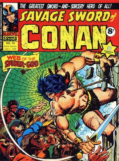 Savage Sword of Conan #14 (1975)