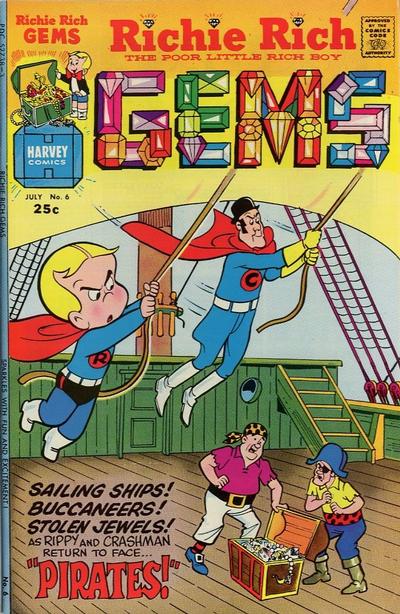 Richie Rich Gems #6 (1975)