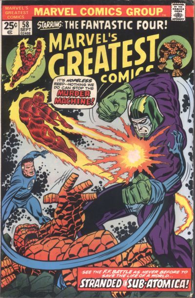 Marvel's Greatest Comics #58 (1975)