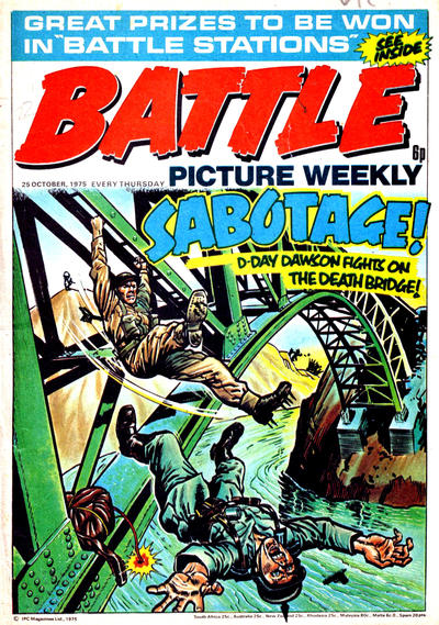 Battle Picture Weekly #25 October 1975 [34] (1975)