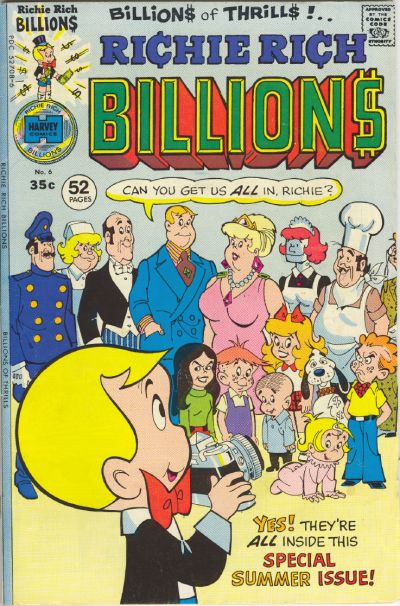 Richie Rich Billions #6 (1975)