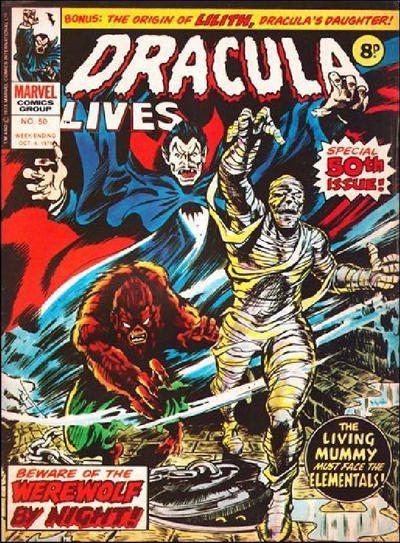 Dracula Lives #50 (1975)