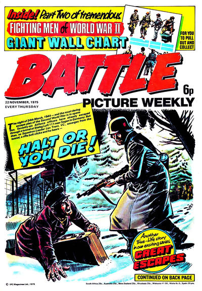 Battle Picture Weekly #22 November 1975 [38] (1975)